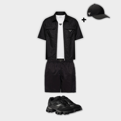 Outfit Pr°da Noir + Casquette Offerte