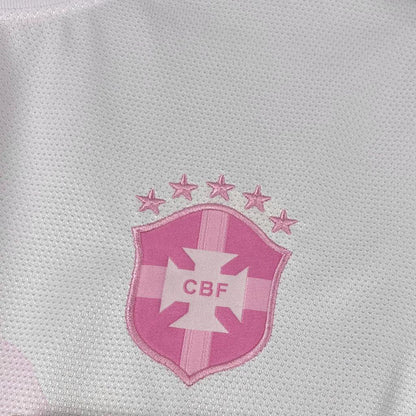 Maillot Brésil Concept Rose & Blanc 2025-26
